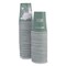 Eco-Products 12 oz. World Art Renewable and Compostable Paper Hot Cups - Gray (20 Packs/Carton)